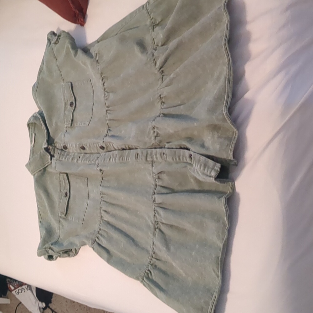 Chicsoul button up denim dress